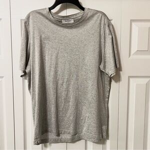 Gran Sasso Men’s Grey cotton Tee Shirt Size 54 / L-XL
